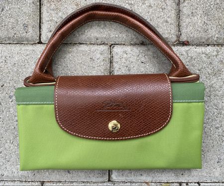 Longchamp Les Pliages Handtasche, Limited Edition Grün