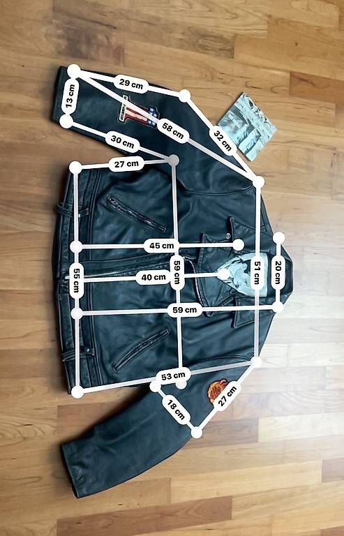 Giacche: Schott Harley Davidson Lederjacke moto Giacca   Racing – Usato da Rümlang venduto da AimanF 1