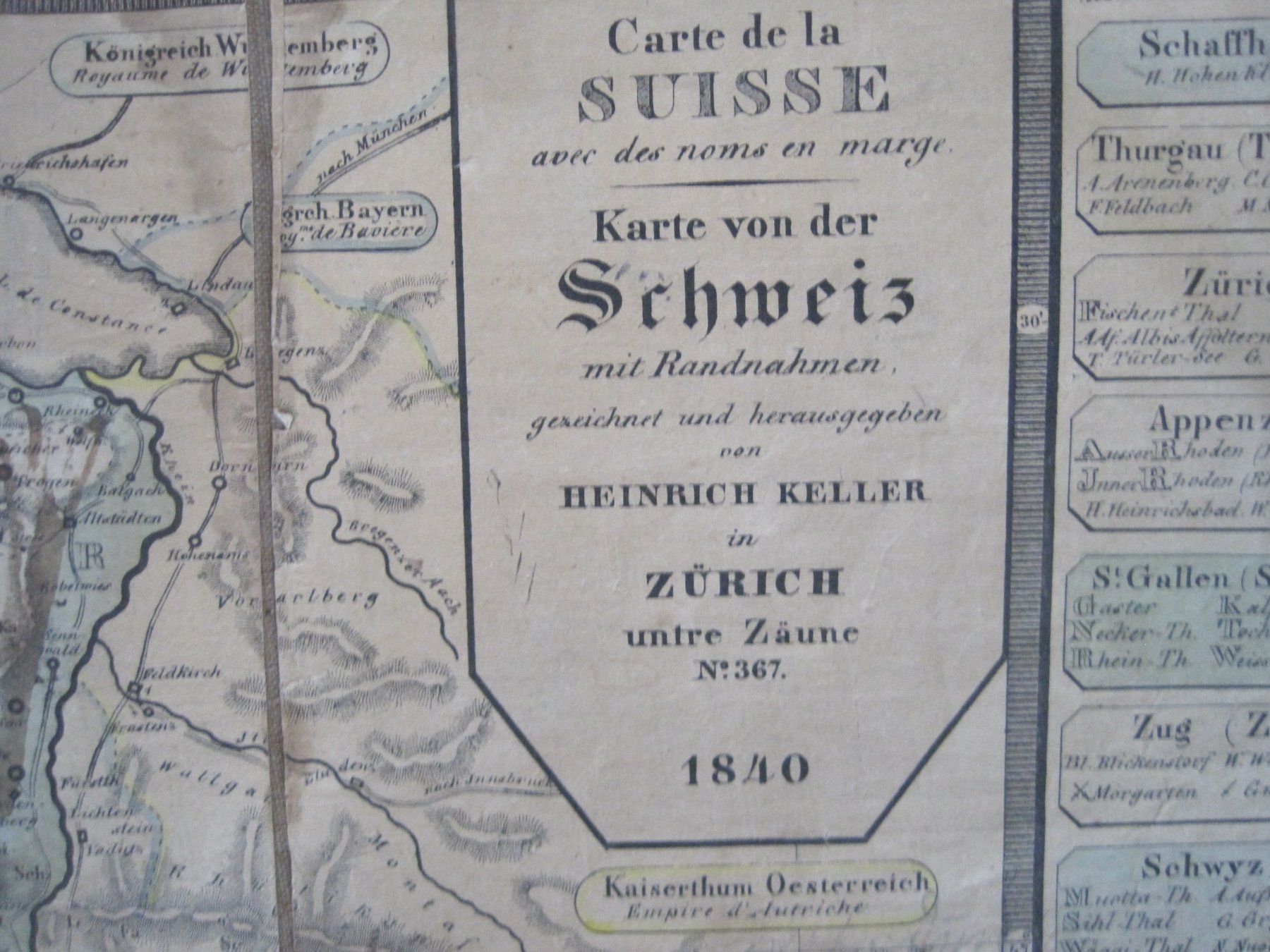 Cartine & Atlanti: Tödi - Landkarte – Usato da Bischofszell venduto da Joachim-115 2