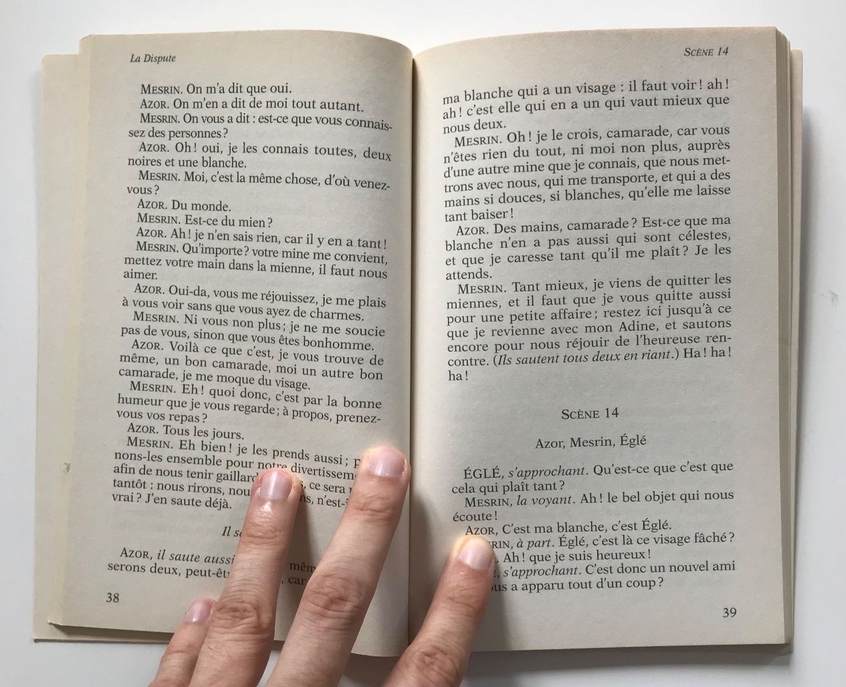 Libri: La dispute - Marivaux – Usato da Biel/Bienne venduto da granitod 2