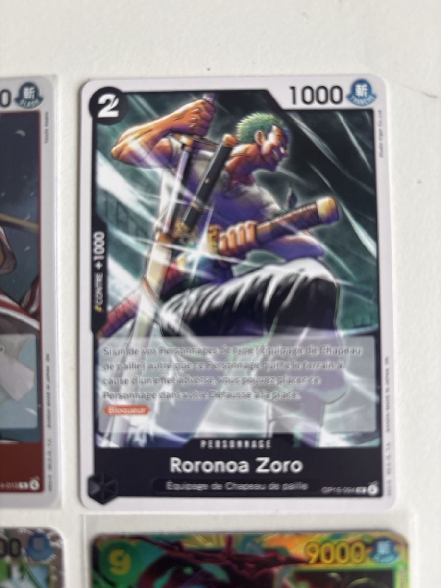Bandai Carte collezionabili: One Piece - Roronoa Zoro - SR AA, SEC, SR, R – Nuovo e nell'imballaggio originale da steinhausen venduto da pat_nc2x 7