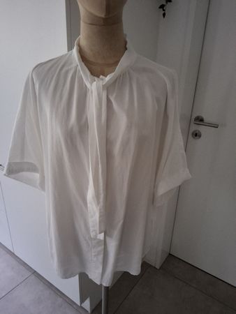 Marc O’Polo Bluse, Gr. 42, weiss, Sommerbluse 🌸