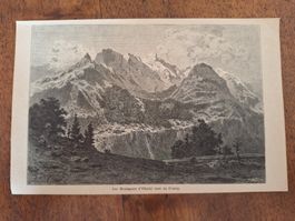 MONTAGNES D'OLTSCHI VUES DU BRUNIGH