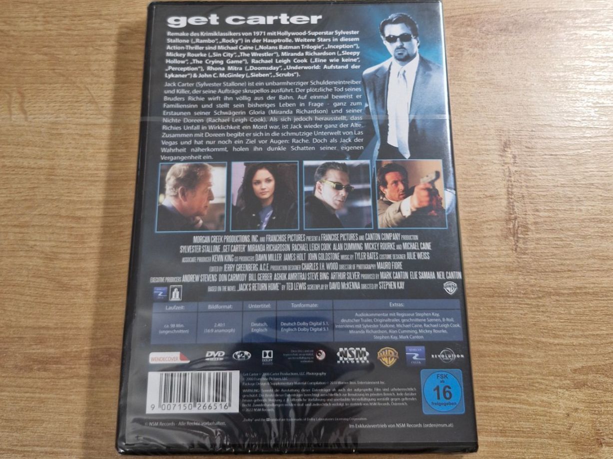 Tutti i DVDs: Get Carter (2000) NEU OVP DVD – Nuovo e nell'imballaggio originale da Pfungen venduto da Whitie 1
