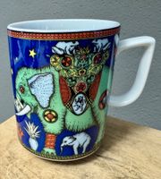 Schöne Bopla MUG Tasse Elefant & Nashorn