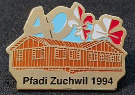 T781 - Pin Pfadi Zuchwil 1994 Pfadfinder Hütte Baracke