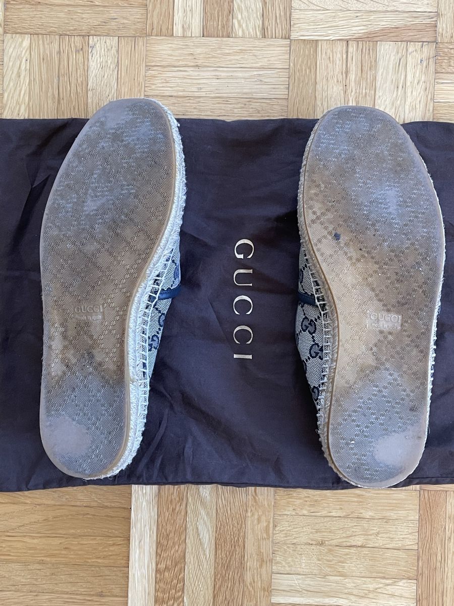 Gucci Scarpe da uomo: Gucci Espadrilles Canvas Monogram – Usato da Goldach venduto da Pero911 5