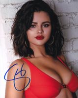 SELINA GOMEZ - Grossfoto handsigniert (20x25cm) mit COA