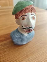 Kunst : Absolutes Unikat! Expressionistische Keramik-Büste