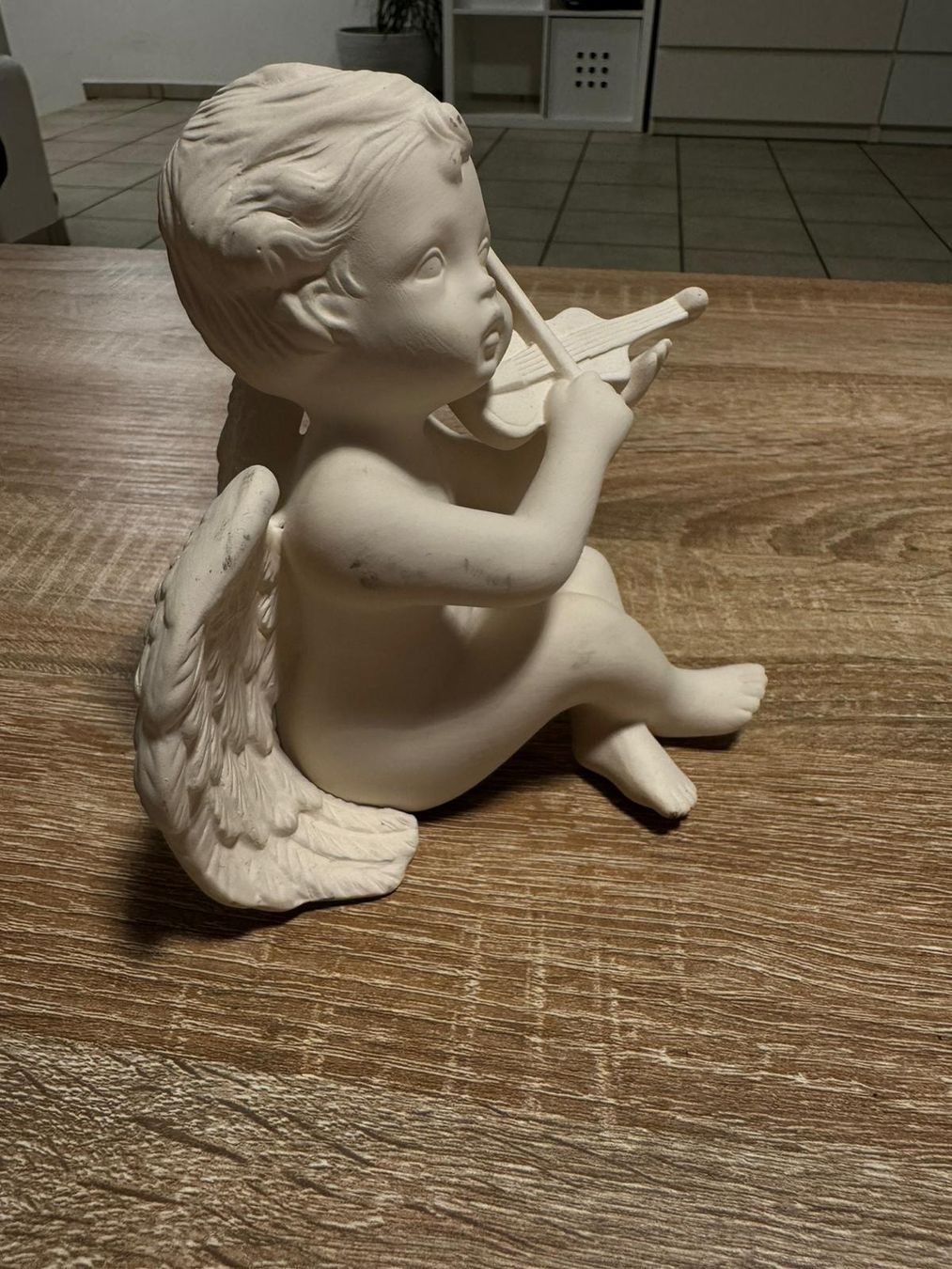 Statuette: Engel mit Geige – Usato da Egg b. Zürich venduto da Brocki_Insel_Egg 1
