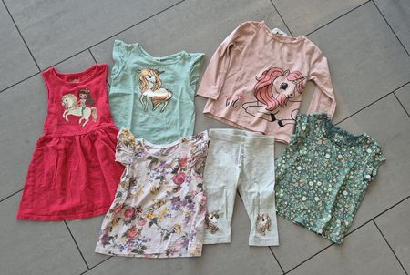 Sommer Kleiderpaket Mädchen 98