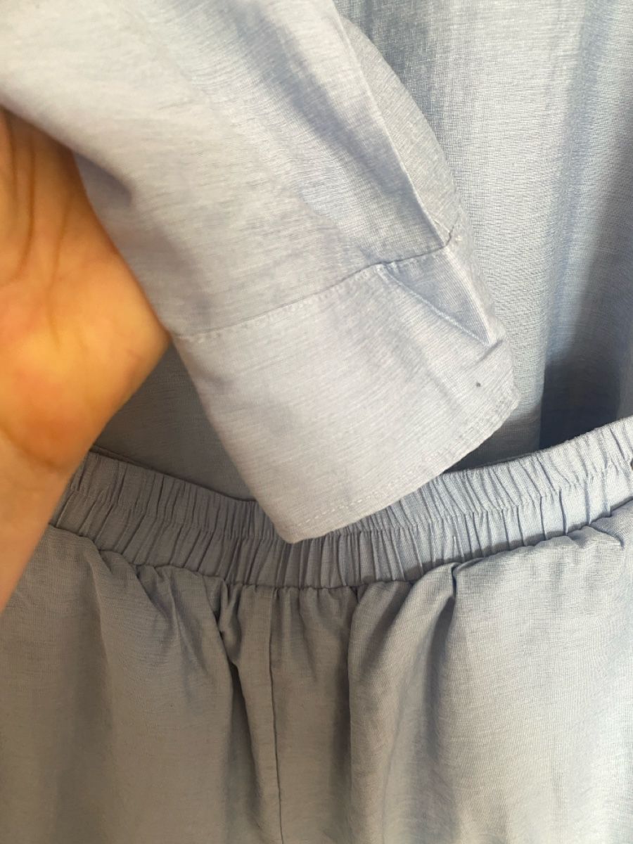 Blusen: Polo Set Hemd + Short Hellblau / Ensemble XL – Gebraucht aus Muensingen von drleevsy 2