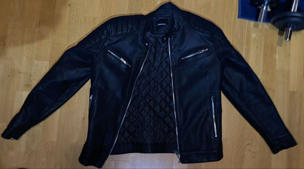 Giacche: Coole schwarze Lederjacke – Nuovo (secondo la descrizione) da Muttenz venduto da ala_7c7n 1