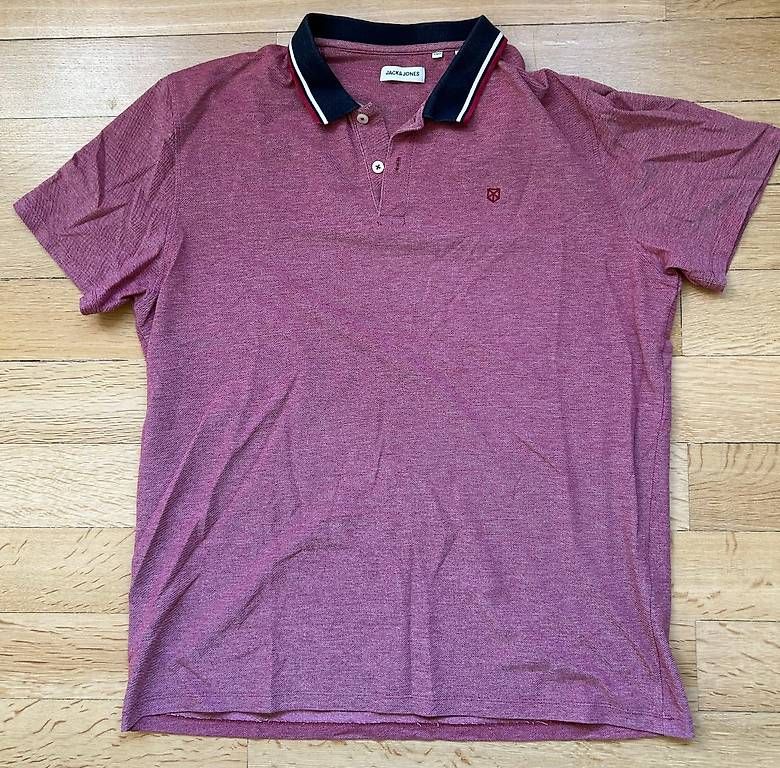 Jack & Jones Magliette Polo: Polo-Shirt Jack& Jones rot – Nuovo (secondo la descrizione) da Muttenz venduto da anj_2qy5