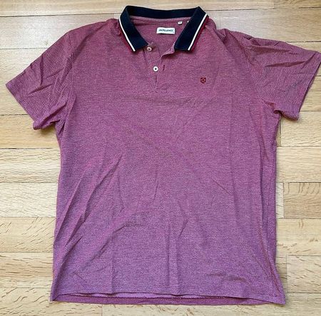 Polo-Shirt Jack& Jones rot