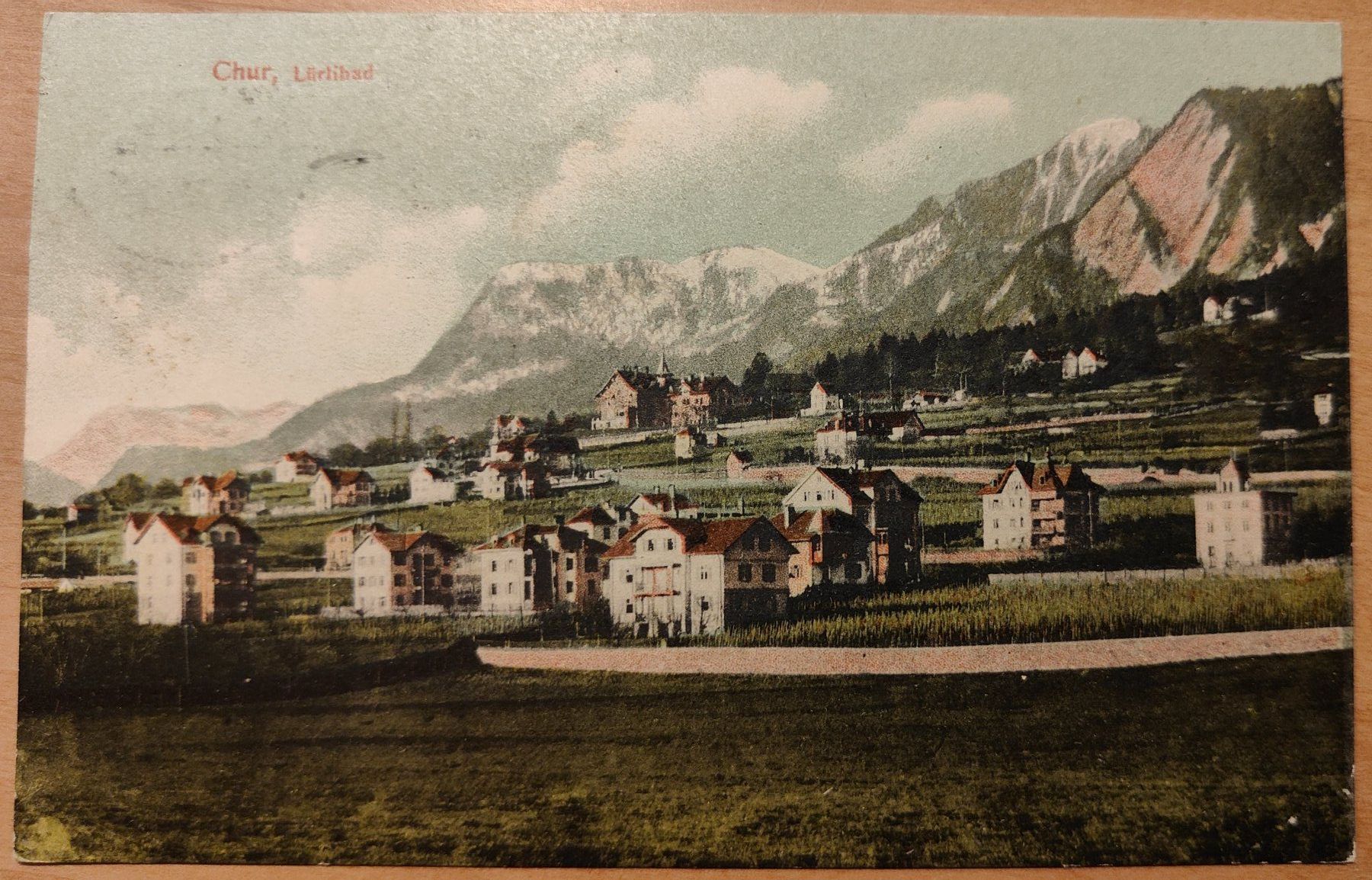 Ansichtskarten: Chur Lürlibad um 1910 – Gebraucht aus St. Erhard von Chaeferli6