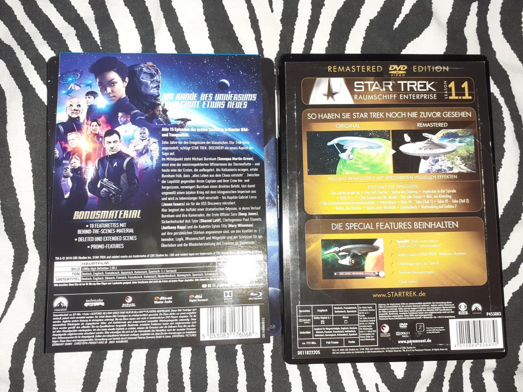 Tutti i DVDs: Star Trek Collection DVD/Blu-Ray – Usato da Liebefeld venduto da type013 2