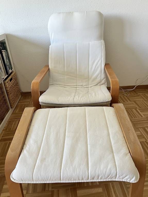 Ikea Poltrone: Chaise et repose pied – Usato da Ecublens VD venduto da mstuder4