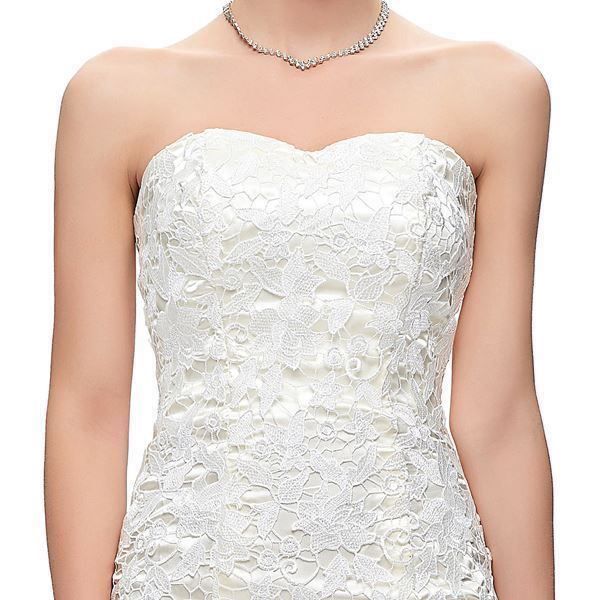 Kleider: Abendkleid Brautkleid Ivory Spitze Gr 44 – Neu und originalverpackt aus turbenthal von lory300zx 3