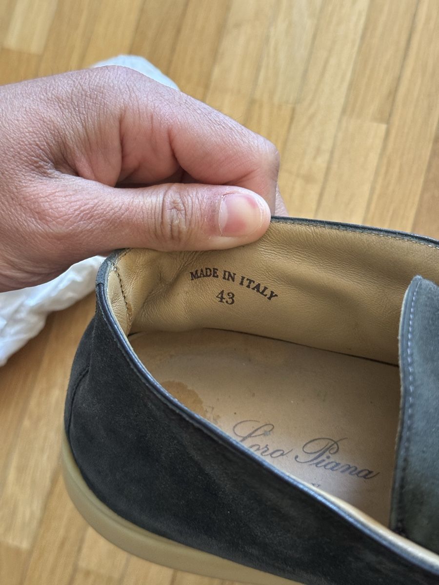 Loro Piana Herrenschuhe: Loro Piana open walk Caviar – Gebraucht aus Genève von luc_5q8p 6