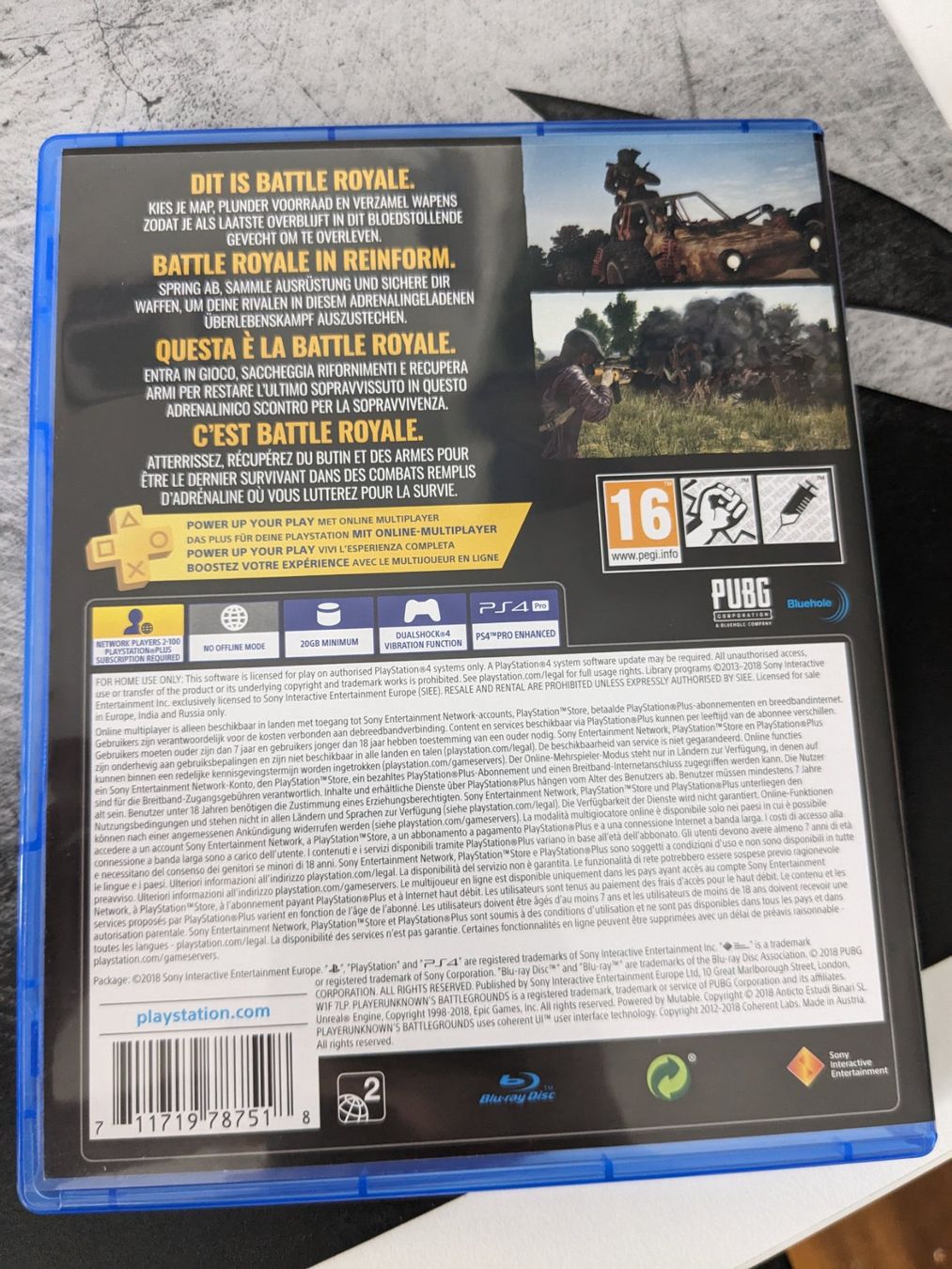 Sony Spiele: Playerunknown's BATTLEGROUNDS - PS4 Game Playstation – Gebraucht aus Hünenberg See von SpecialEditionGaming 2