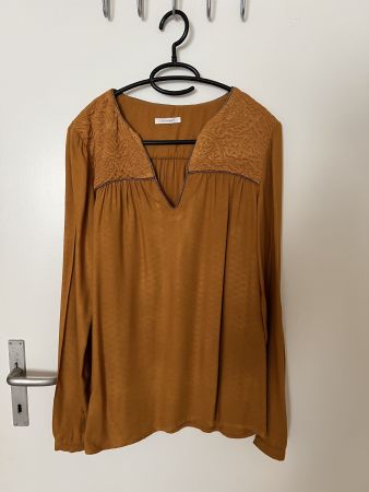 PROMOD Mustard Blouse CH 36