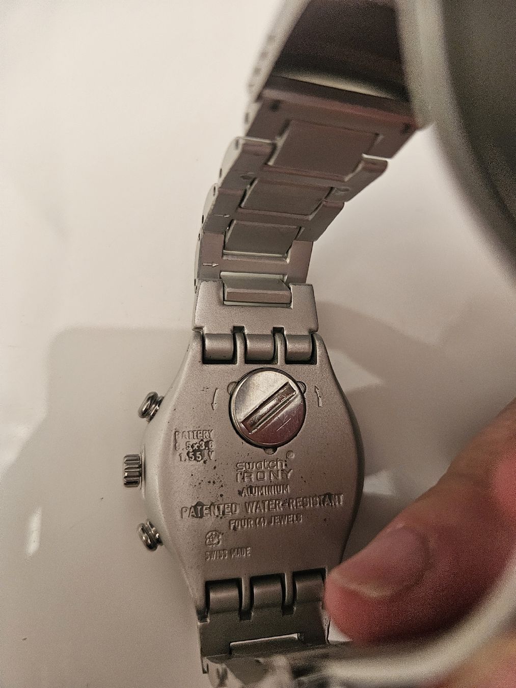 Swatch Smartwatch: swatch IRONY chrono – Usato da Ostermundigen venduto da Msmash 3