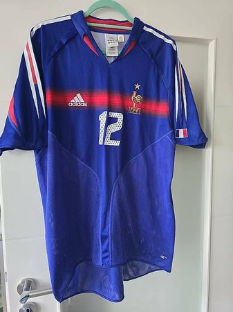 Frankreich Trikot 2004 Thierry Henry Original Top-Zustand
