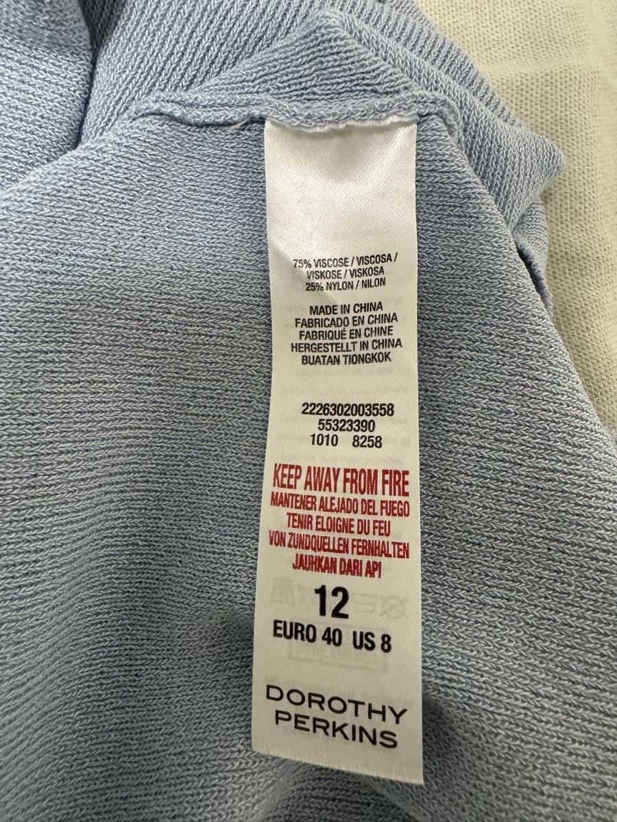 Dorothy Perkins Camicette: Dorothy Perkins hellblaues Top, Grösse 40 – Usato da Küsnacht ZH venduto da IrischkaB 3
