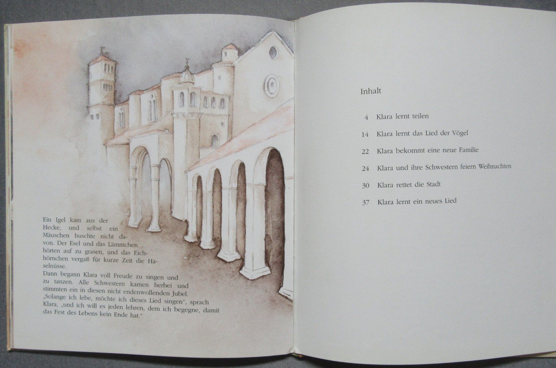 Libri: Klara von Assisi - Bilderbuch von Elisabeth Bernet – Usato da Auenstein venduto da Padabimbim 8