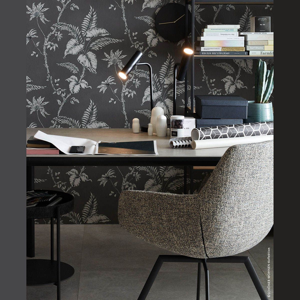Lampade: LED Tischleuchte, Schwarz, 48 cm Höhe – Nuovo (secondo la descrizione) da Kreuzlingen venduto da Smart-Light 3