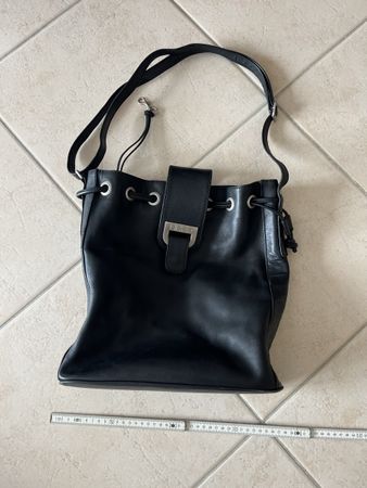 BREE Echtleder Handtasche, Schwarz, Top Zustand!
