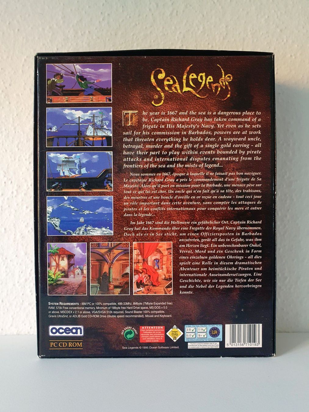 Giochi: PC Game Sea Legends (1995) Big Box – Usato da Greifensee venduto da perfectioN88 2
