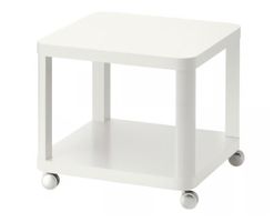 Beistelltisch IKEA weiss mit Rollen, gebrauchter Zustand