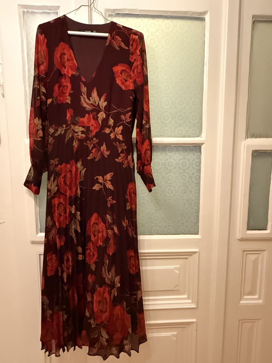 Hallhuber Vestiti: Hallhuber Kleid, Gr. 34, Blumenmuster – Nuovo (secondo la descrizione) da Zürich venduto da vkn_mb69 3