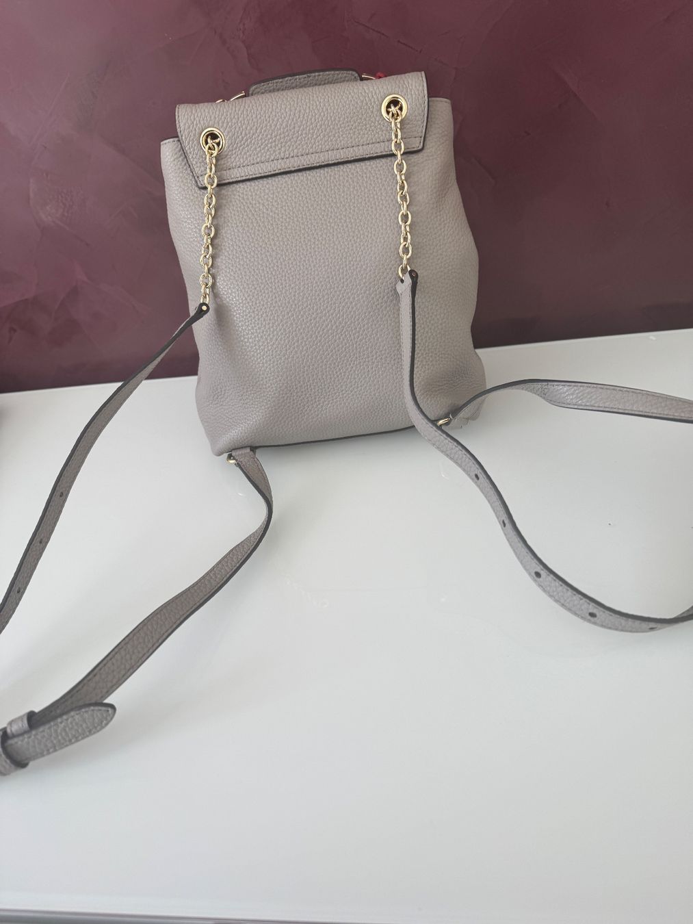 Bally Zaini: BALLY Eleganter Rucksack aus Leder.Taupe – Nuovo e nell'imballaggio originale da Volketswil venduto da praxis12 1