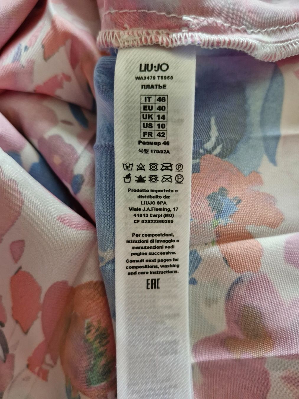 Liu Jo Kleider: Sublime robe Liu Jo taille 40 porté 1x – Neu (gemäss Beschreibung) aus Cudrefin von Jnini12 9