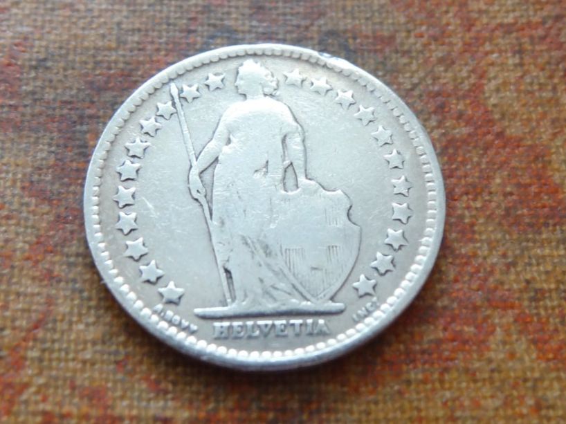 Tutti le monete: 1/2 Fr. 1914  (B) – Usato da Romanel-sur-Lausanne venduto da Swift13 1