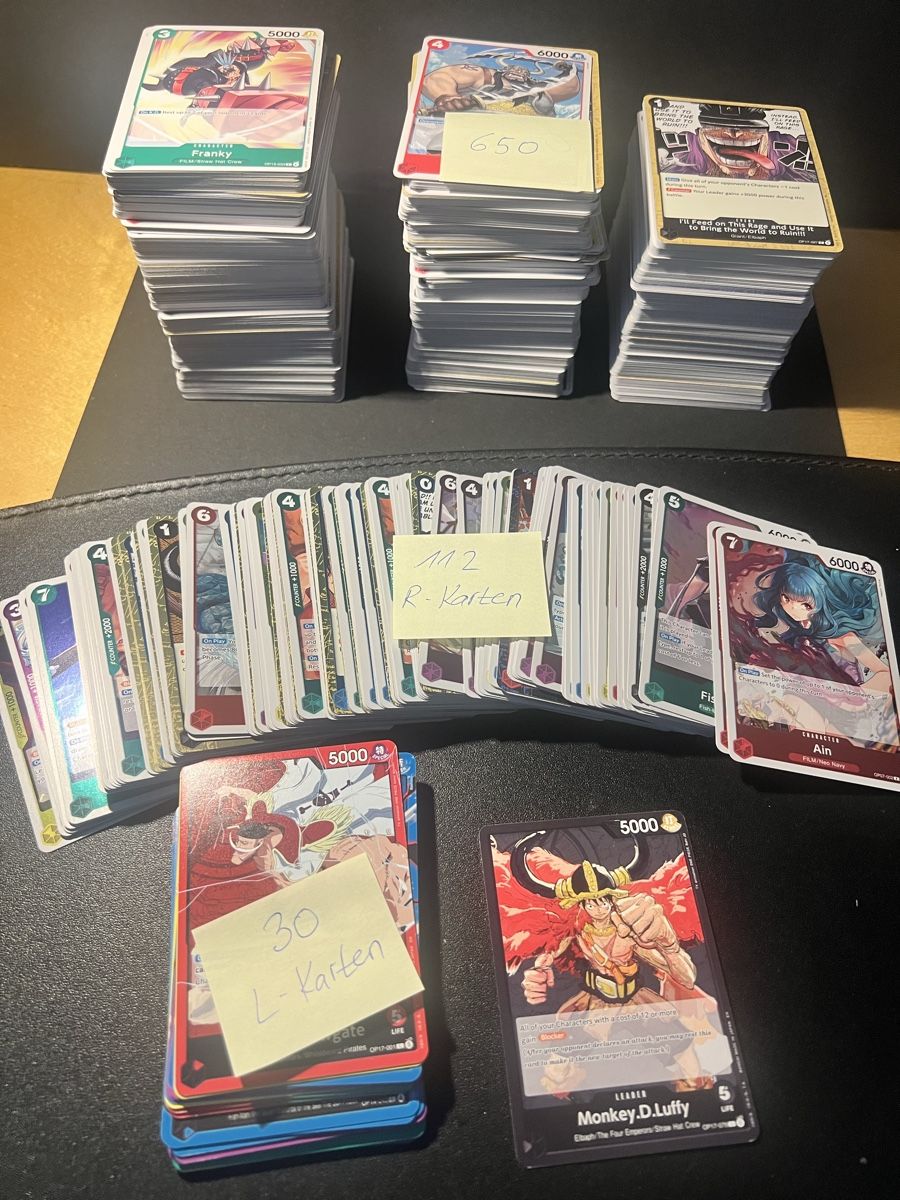 Carte collezionabili: One Piece Bulk !!! Verschiedene OP – Nuovo (secondo la descrizione) da Goldach venduto da Milosg3