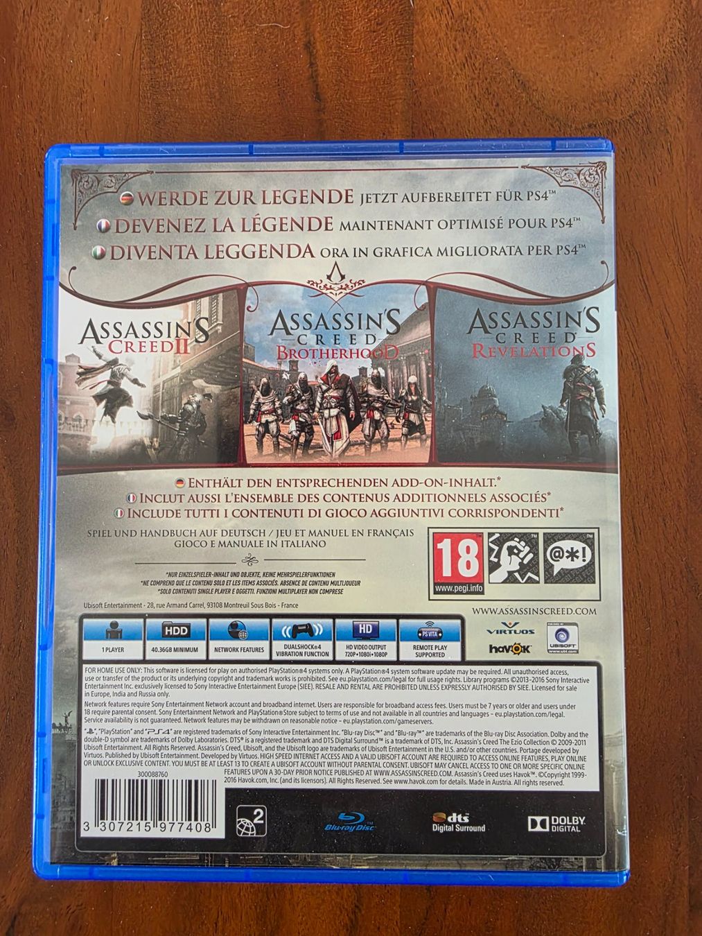 Spiele: Assassin's Creed The Ezio Collection PS4 – Gebraucht aus Volketswil von rem_nb6v 1