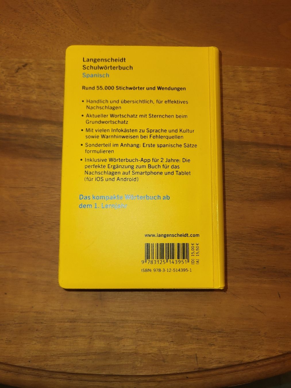 Libri: Langenscheidt Schulwörterbuch Spanisch – Usato da Birmensdorf ZH venduto da mei_pk59 2