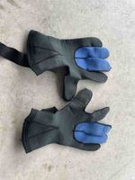Tauch-Neopren Handschuhe Unisex blau Grösse M gebraucht