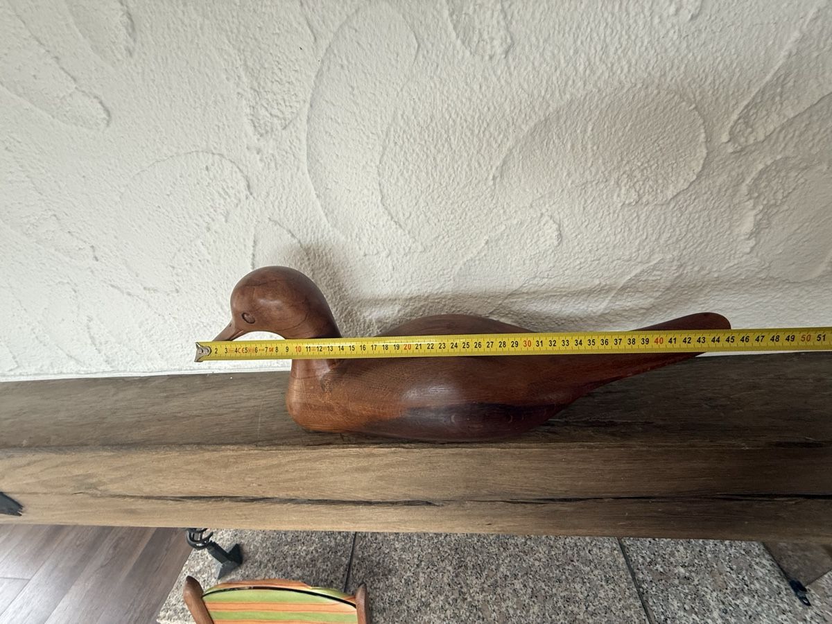 Statuette: Holzente, Handarbeit, – Usato da Aarburg venduto da Yula24 4