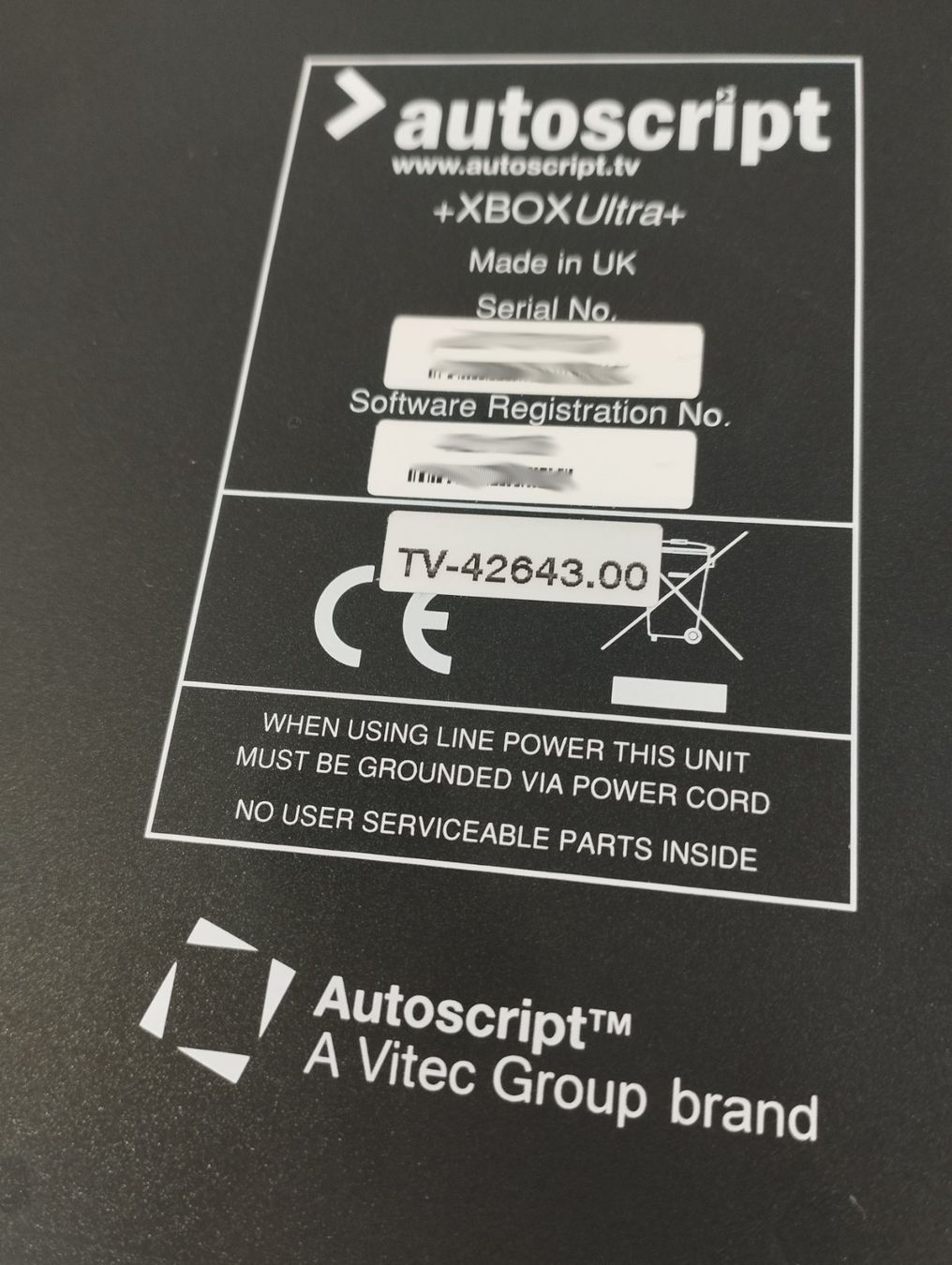 Componenti elettronici: Autoscript XBox Ultra+ USB Scroll Engine Teleprompter WinPlu – Usato da Agno venduto da luk_mfk6 5