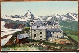 AK: ZERMATT - KULM-HÔTEL & CERVIN
