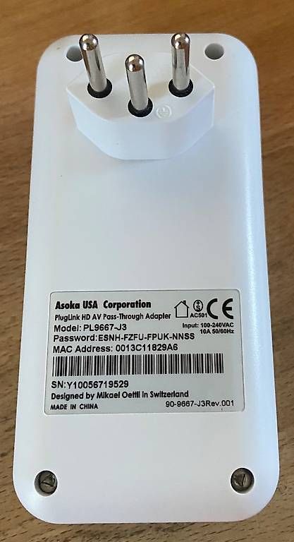 Unità & Adattatore: Powerline Adapter - Ethernet über Stromkabel  – Usato da Kriens venduto da Richi07 2