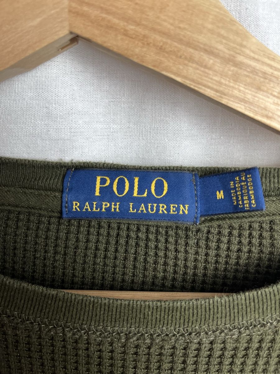 Ralph Lauren Pullover & Sweatshirts: Pull Ralph Lauren kaki pima Cotton  – Neu (gemäss Beschreibung) aus Les Avanchets von lunedeneige.shop 2