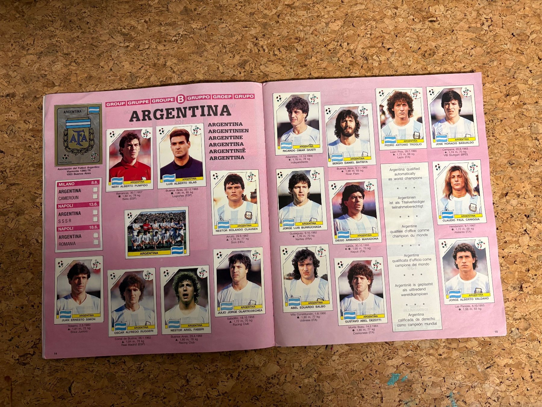 Panini Album: Panini Album Italia 1990 – Usato da Rudolfstetten venduto da Clodo1975 4