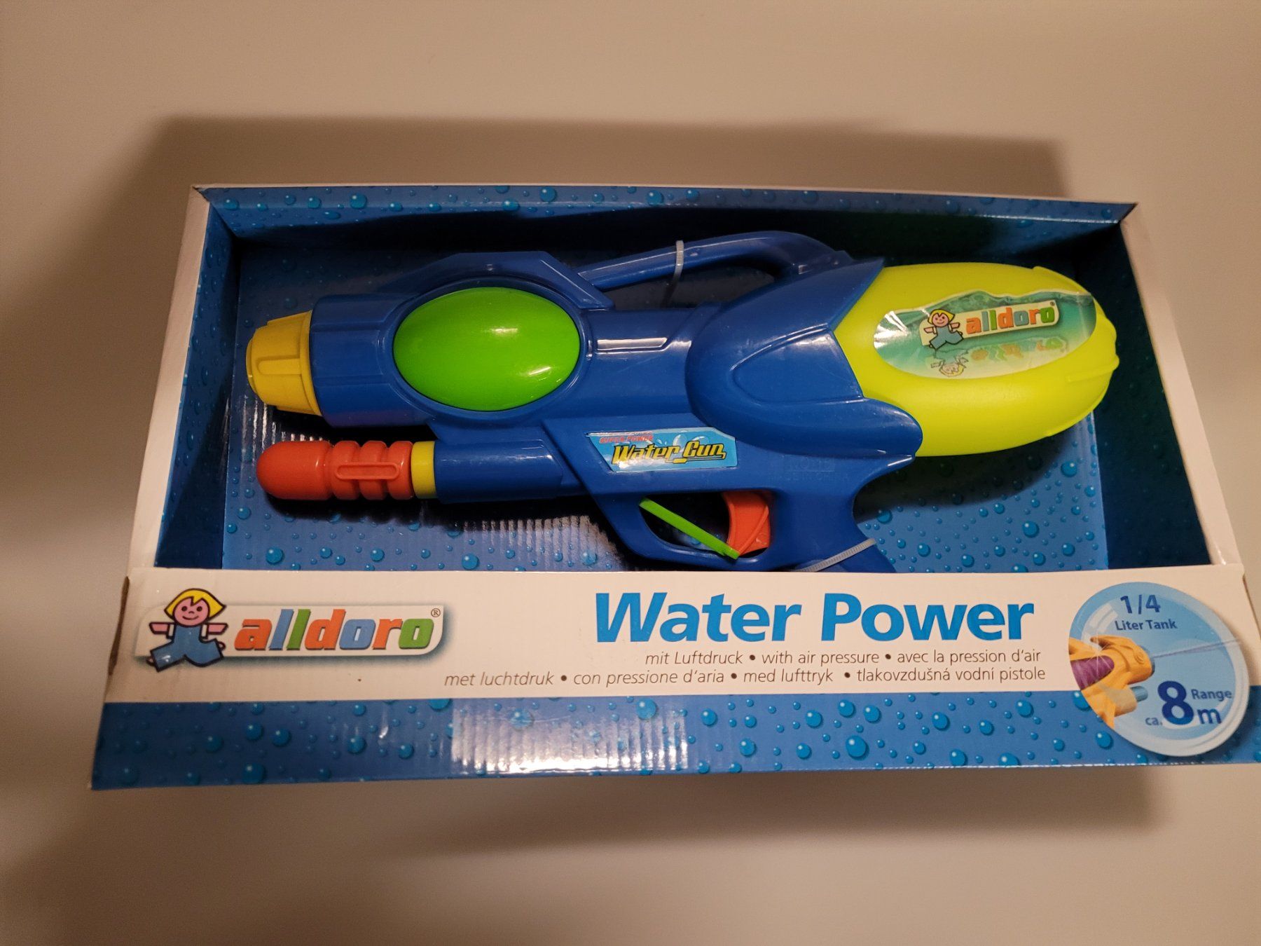 Giocattoli: Wasserspistole alldoro ca 8m Neu – Nuovo e nell'imballaggio originale da Oberuzwil venduto da aseinkaufswelt