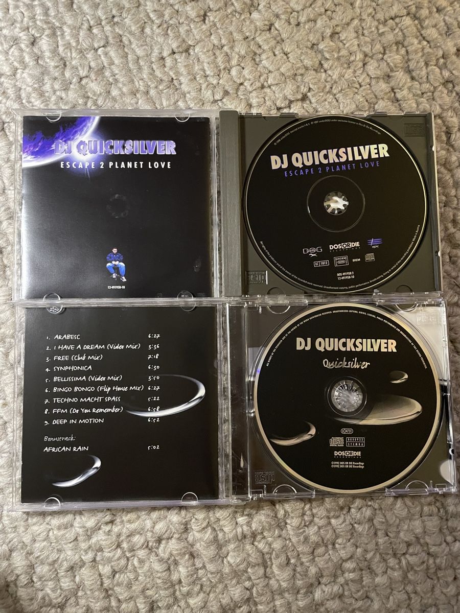 CDs: 2x DJ QuickSilver – D'occasion à Reinach AG par trigger7811 1
